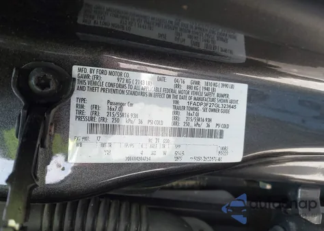 2012 Ford Focus Sel z USA, uszkodzony, nr VIN 1FAHP3H2XCL391866